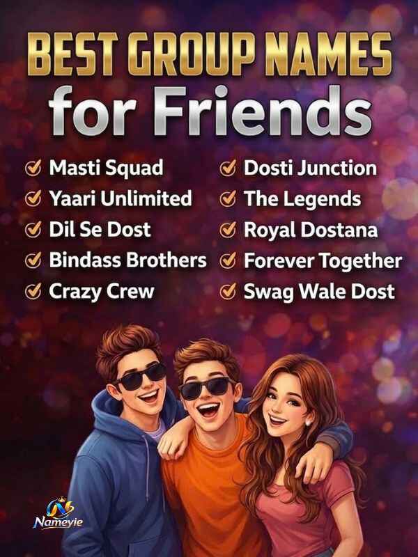 Unique Group Names for Friends