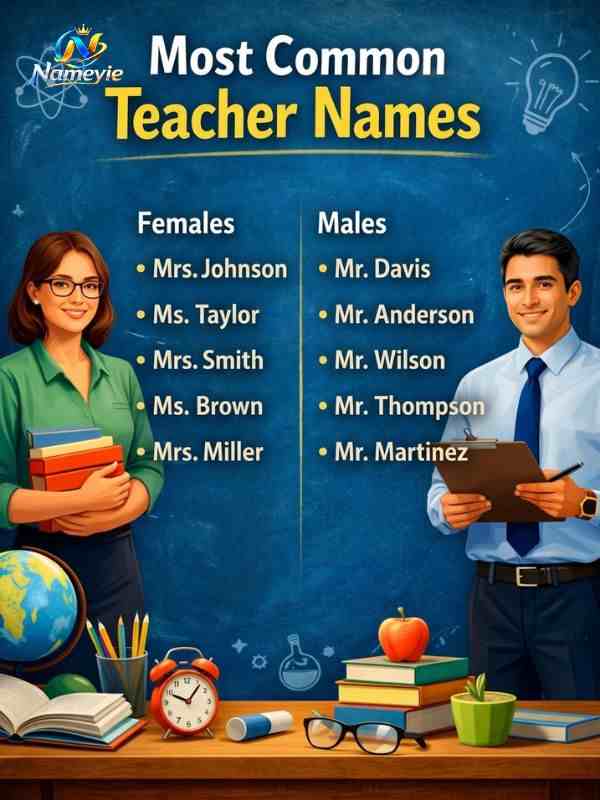 Teacher Names 