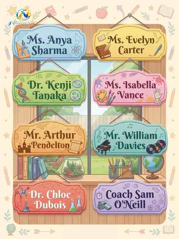 Teacher Names 