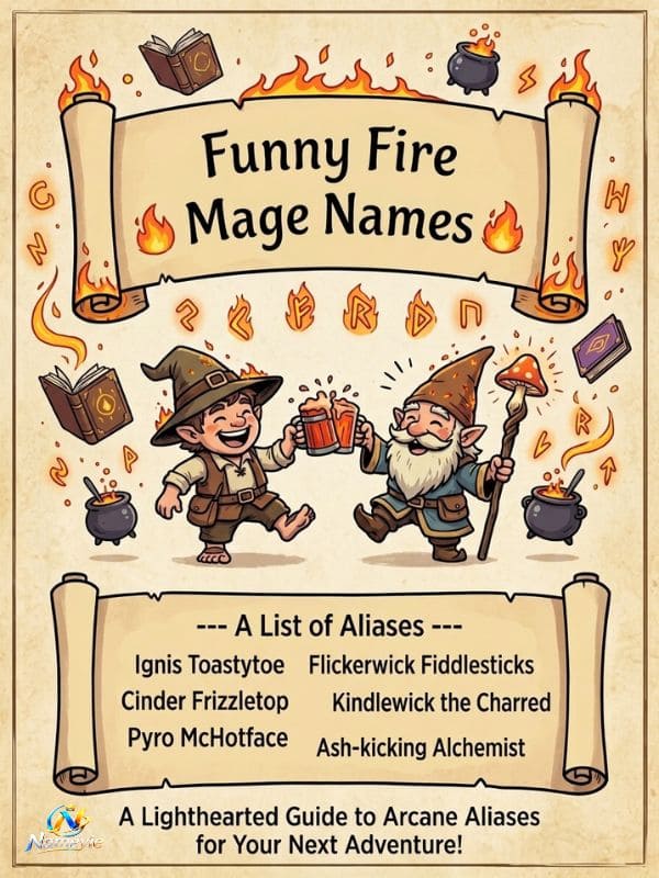 Funny Mage Names