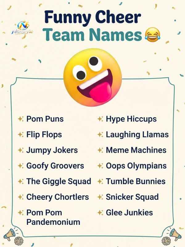 Cheer Team Names