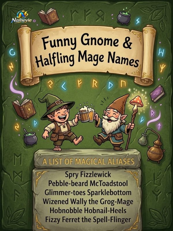 Funny Mage Names