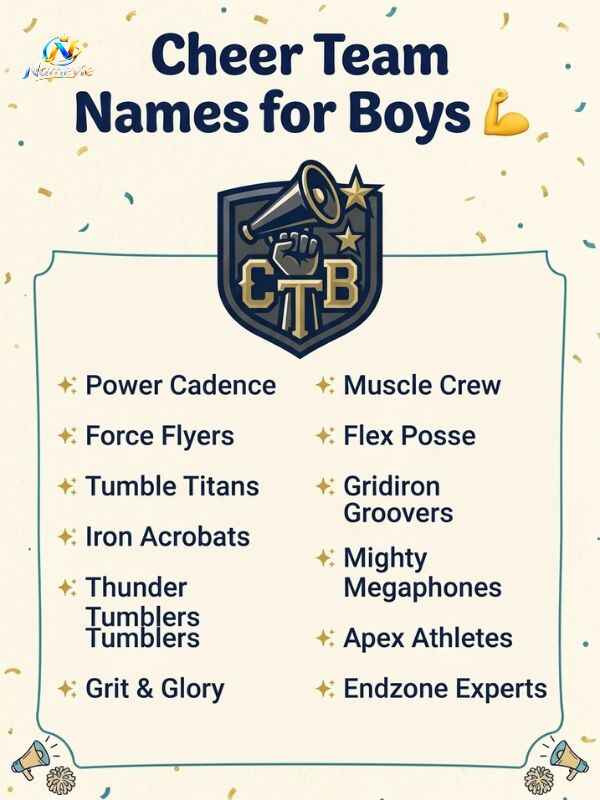 Cheer Team Names
