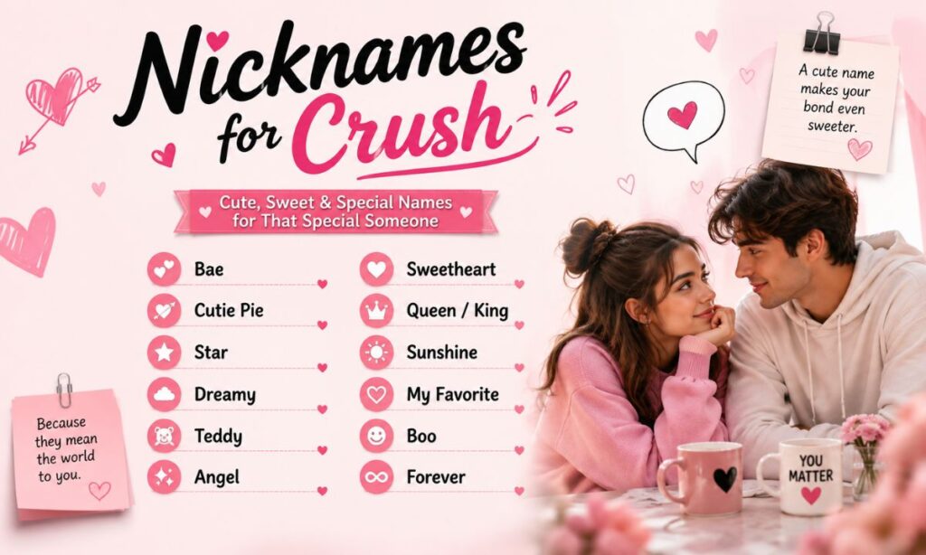 Nicknames for Crush