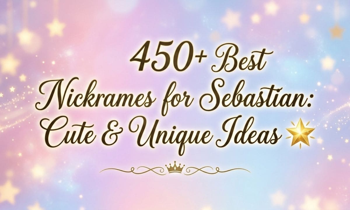 Nicknames for Sebastian (1)