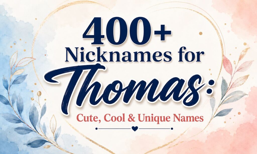 Nicknames for Thomas