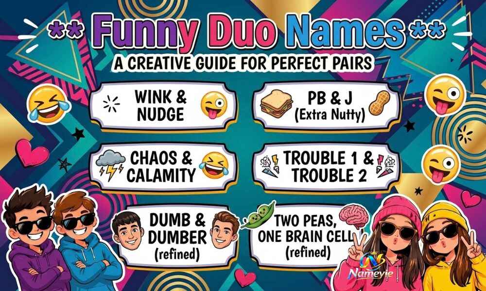 Funny Duo Names