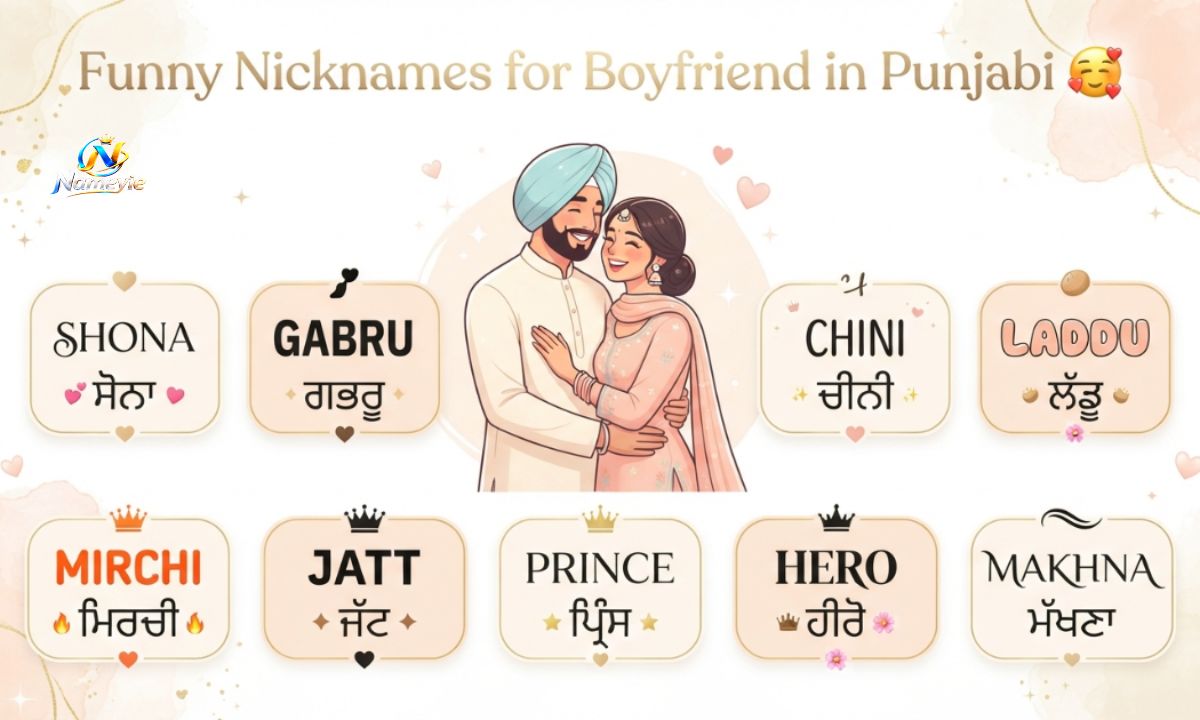 Nicknames for Boyfriend in Punjabi
