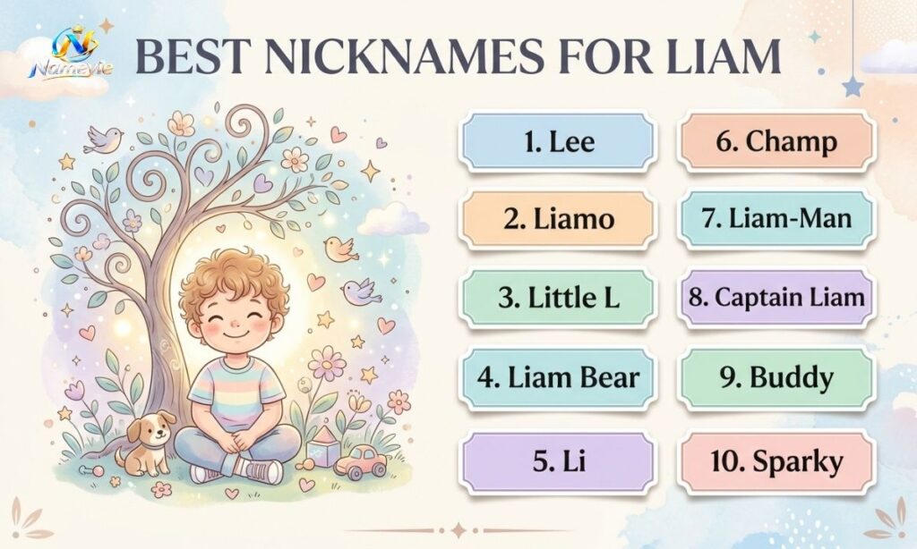Nicknames for Liam